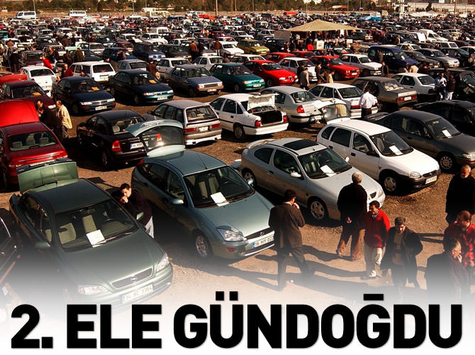2. ele otomobile gündoğdu