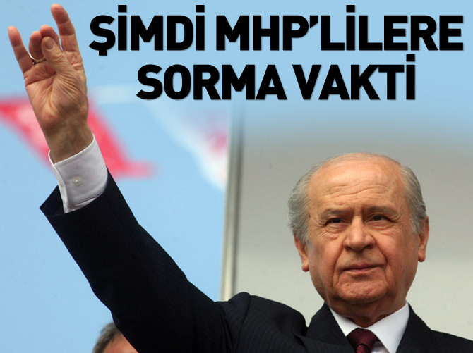 Davutoğlu: Şimdi MHP'lilere sorma vaktidir