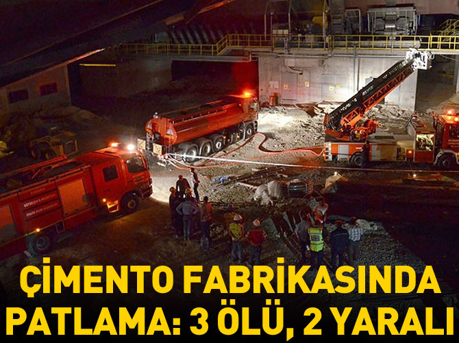 Kazan'da çimento fabrikasında patlama: 3 ölü 2 yaralı