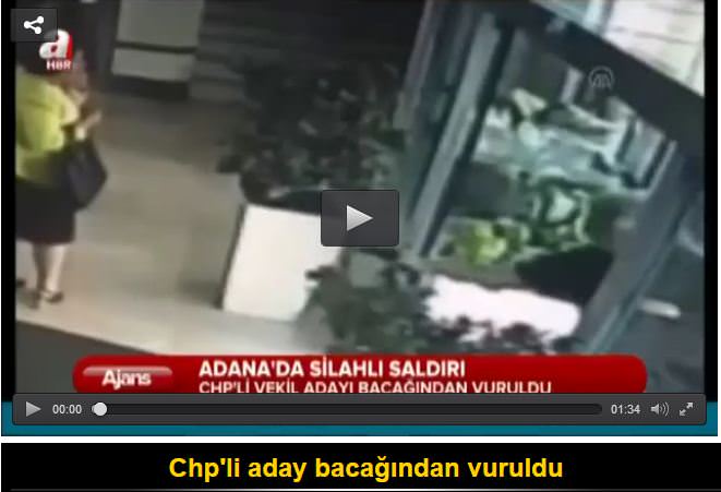 CHP'li aday Elif Doğan Türkmen'e silahlı saldırı kamerada