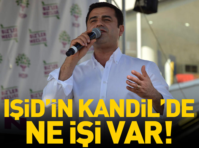 IŞİD'in Kandil'de ne işi var!