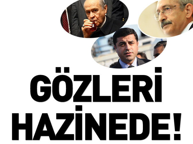 Muhalefetin gözü hazinede