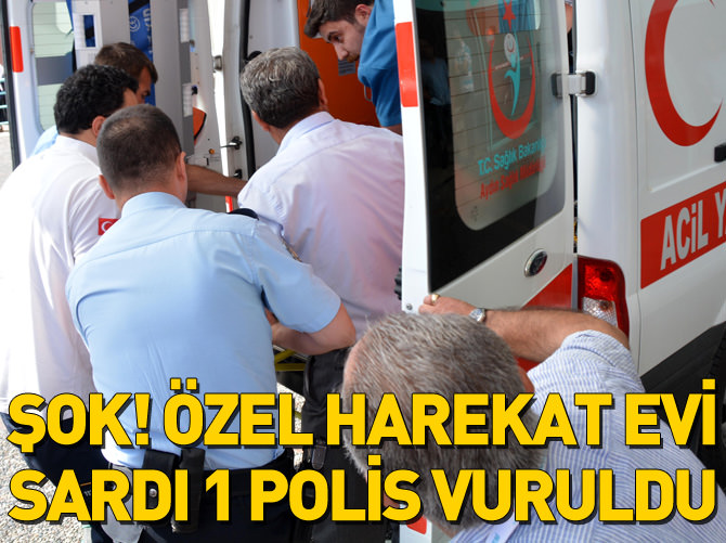 Aydın'da polis memuru vuruldu, kuşatılan evdeki zanlılar kaçtı