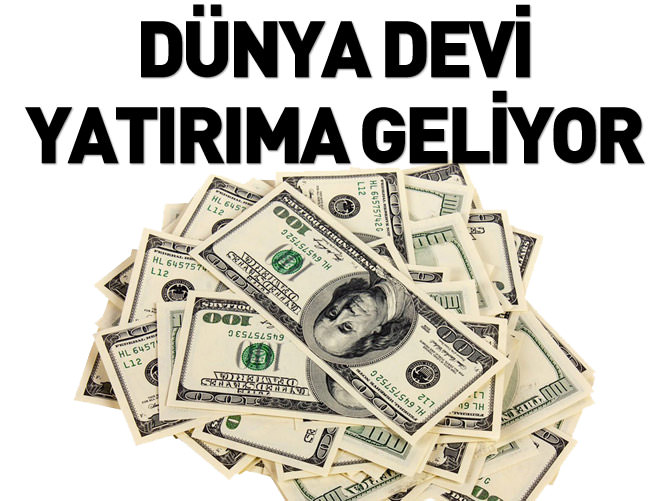 Dünya devinden Türkiye'ye yatırım kararı