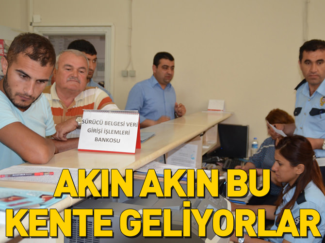 Kütahya'ya ehliyet akını