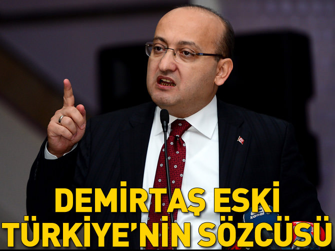 'Demirtaş eski Türkiye'nin sözcülüğünü üstlendi'