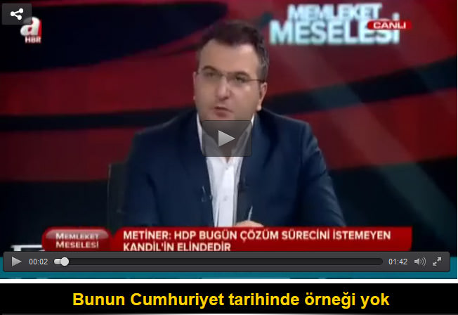 Bunun Cumhuriyet tarihinde örneği yok