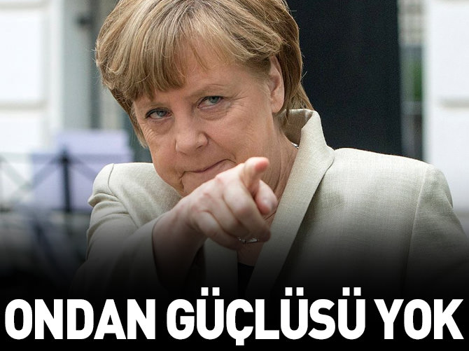 Dünyanın en güçlü kadını Merkel!