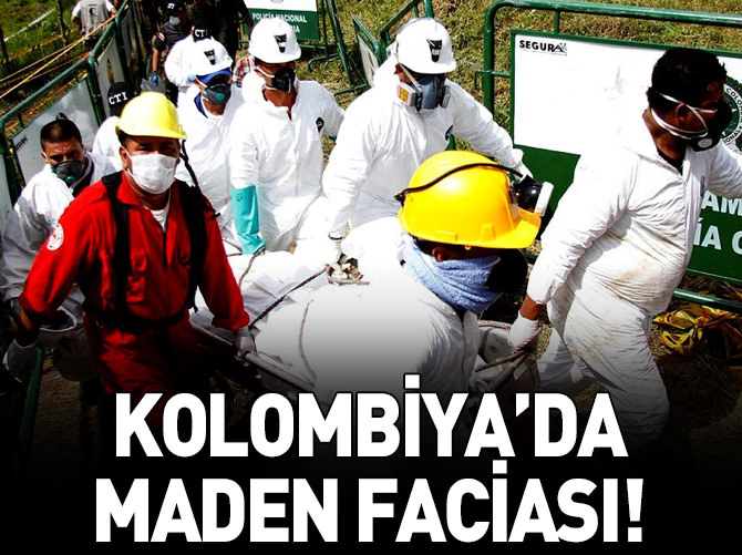 Kolombiya'da maden kazası