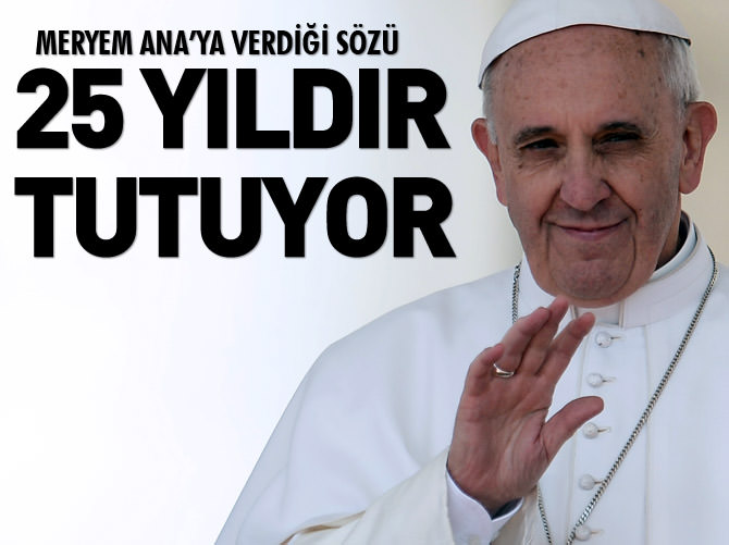 Papa: 25 yıldır televizyon izlemedim