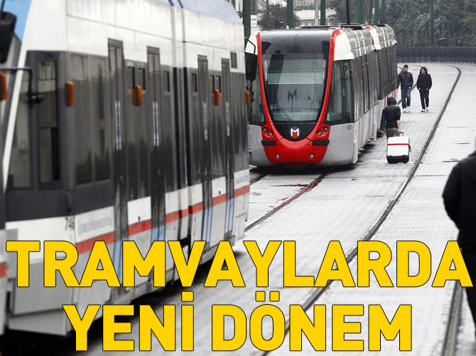 Tramvaylar elektriği raylardan alacak