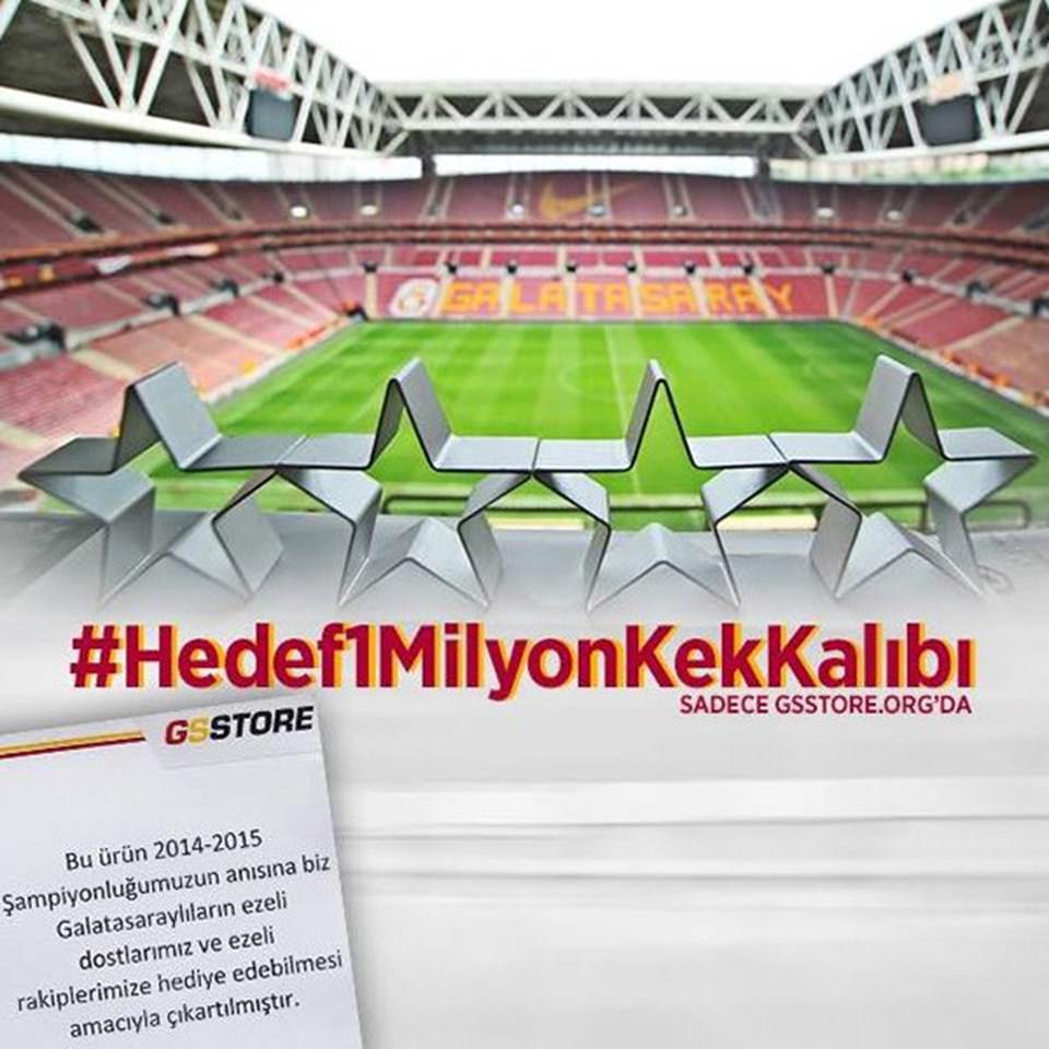 ’’Hedef 1 milyon kek kalıbı’’