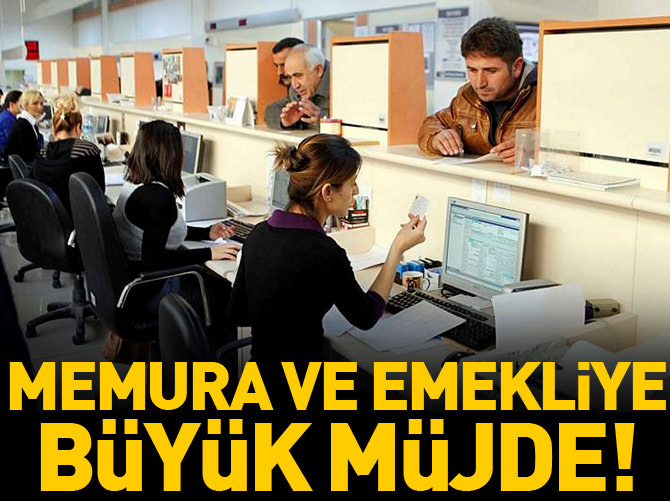 Memura, emekliye, işçiye Ankara’dan iyi haber