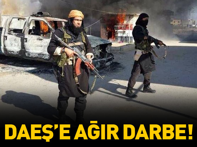 DAEŞ'e ağır darbe!