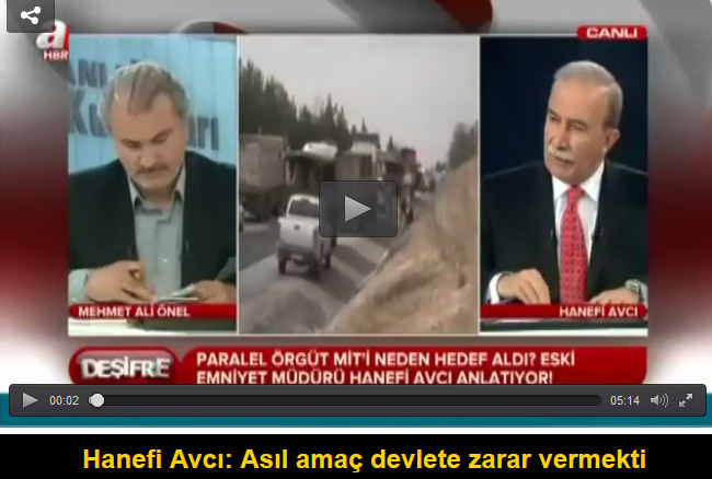 Hanefi Avcı: Asıl amaç devlete zarar vermekti - 1