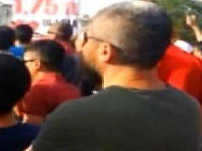 HDP'li adayın oğlu MHP mitinginde