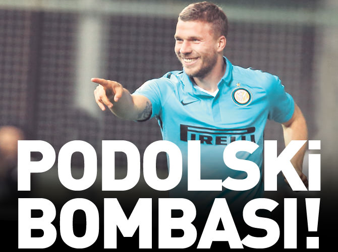 Şampiyonluk hediyesi Podolski!