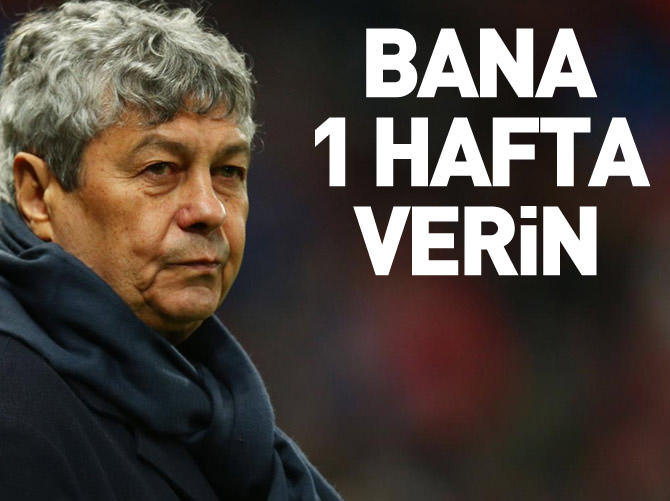 Lucescu Beşiktaş'tan bir hafta istedi