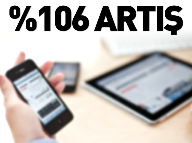 İnternet kullanımında büyük artış