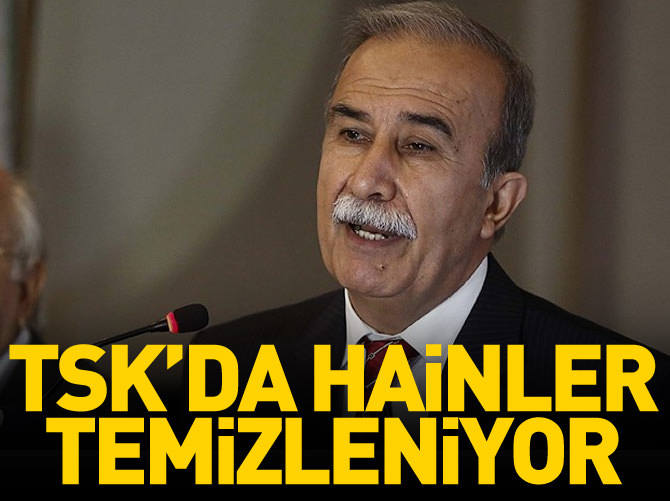Hanefi Avcı: TSK'da temizlik yapmamak ülkeye ihanettir
