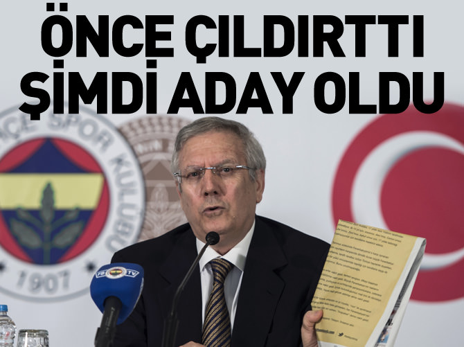 'Bugün itibarıyla Fenerbahçe başkanlığına adayım'