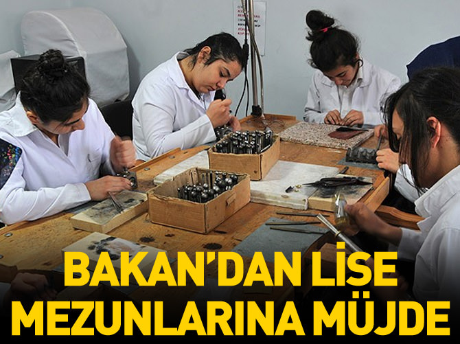Bakan Avcı'dan lise mezunlarına "takviye" müjdesi
