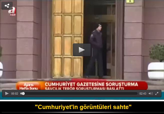 Cumhuriyet’in görüntüleri sahte