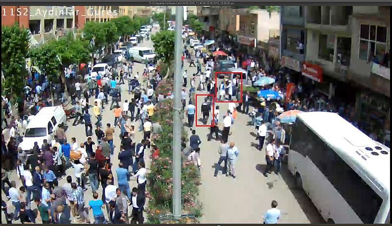 Siirt'te AK Parti'lilere yapılan saldırı kameralara yansıdı - 3