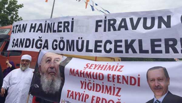 İsmailağa Cemaati kortej halinde geldi - 1