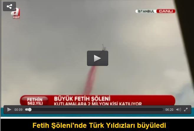 İstanbul’da büyük Fetih Şöleni