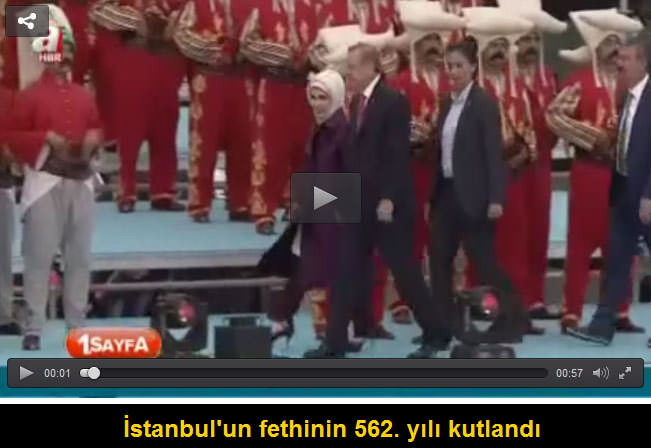 İstanbul’da büyük Fetih Şöleni