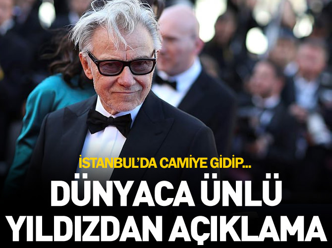 Harvey Keitel: İstanbul'da namaz kıldım