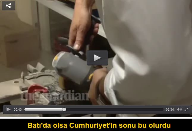 Batı'da olsa Cumhuriyet'in sonu bu olurdu