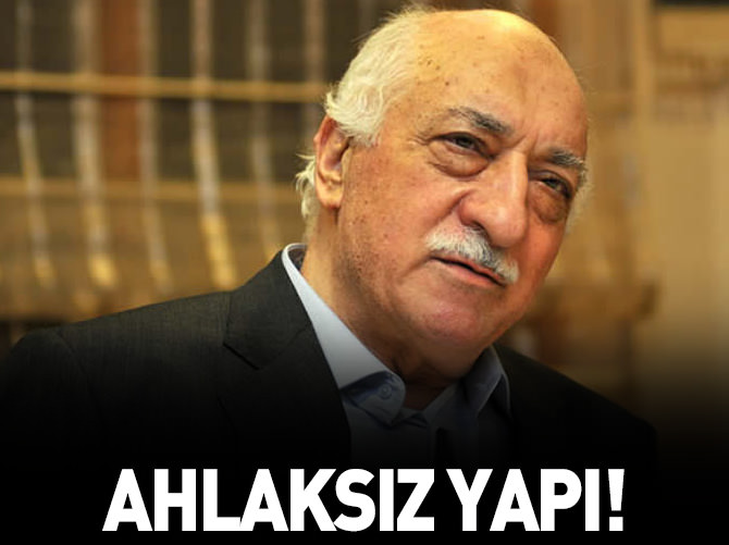 'Cemaat ahlaken çürüdü'