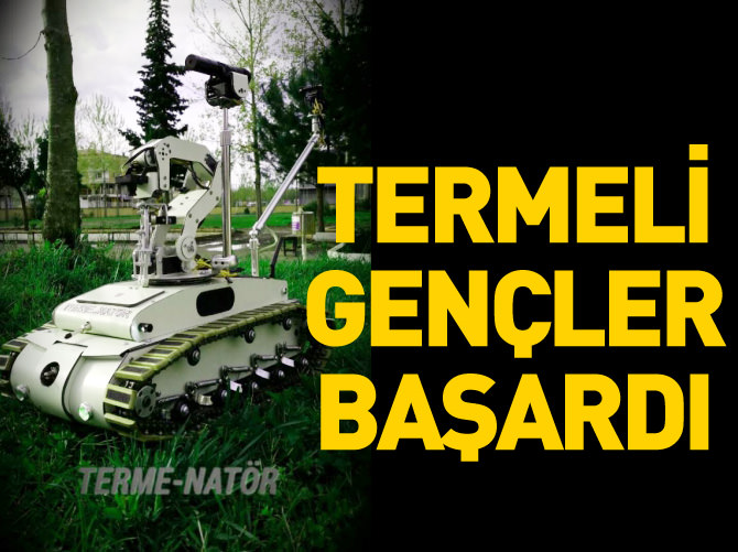 Bomba imha uzmanı robot "Terme-Natör"