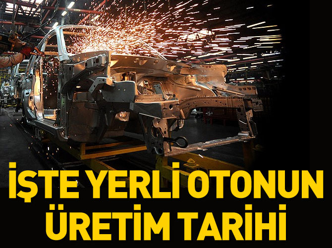 Davutoğlu yerli otomobil için tarih verdi