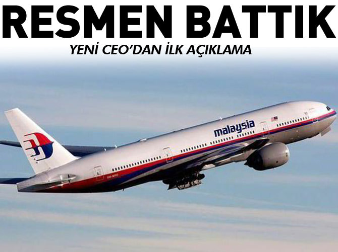 İlk açıklama: Resmen battık