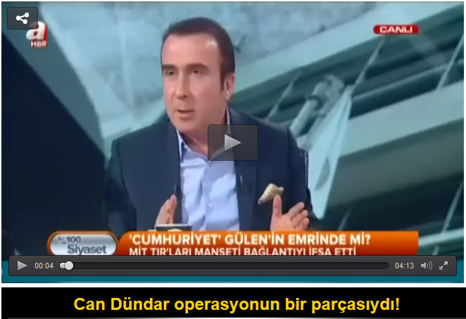 Can Dündar operasyonun bir parçasıydı!