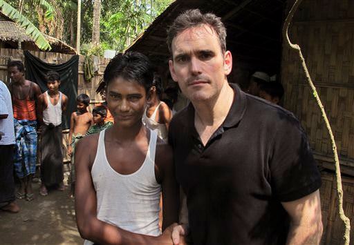 Matt Dillon'dan Rohingya Müslümanları'na anlamlı ziyaret