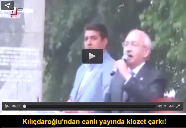 Kılıçdaroğlu’ndan canlı yayında klozet çarkı!