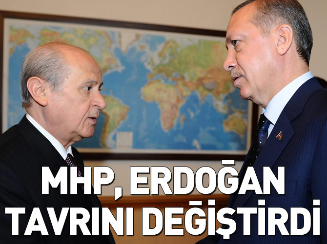 MHP, Erdoğan'a karşı tavrını değiştirdi