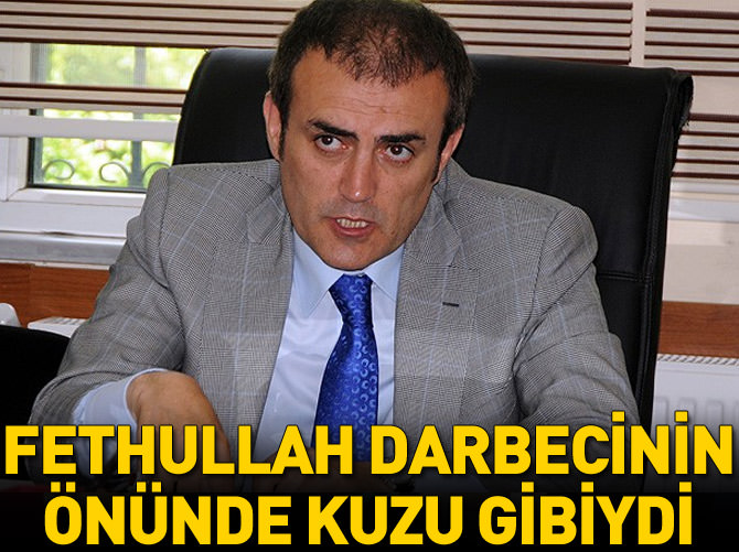 'Fetullah darbecinin önünde kuzu gibiydi'