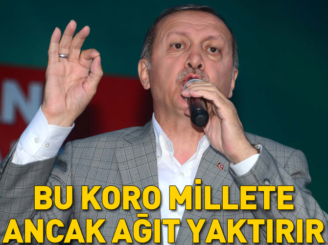'Bu koro millete ancak ağıt yaktırır'