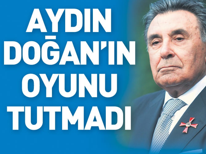Aydın Doğan'ın borsa oyunu tutmadı