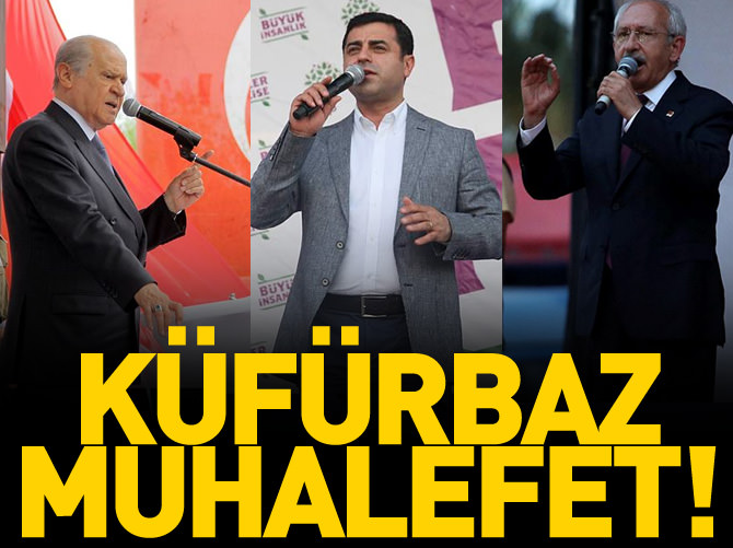Muhalefetin küfür dili