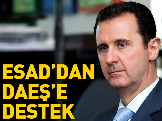 "Esad DAEŞ'in ilerlemesine destek veriyor"