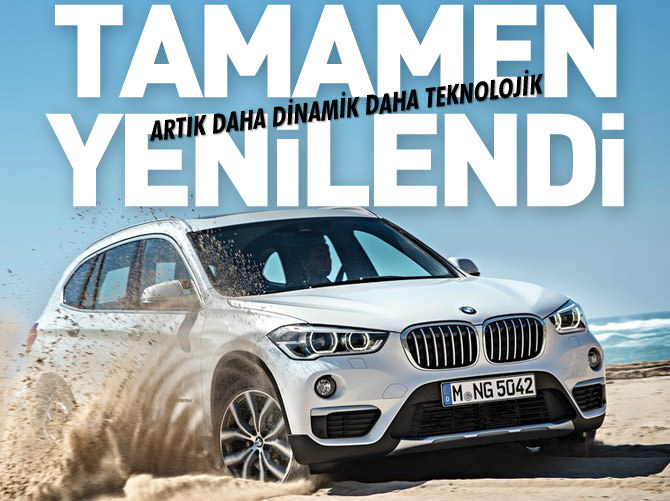 BMW X1 artık daha dinamik, daha teknolojik