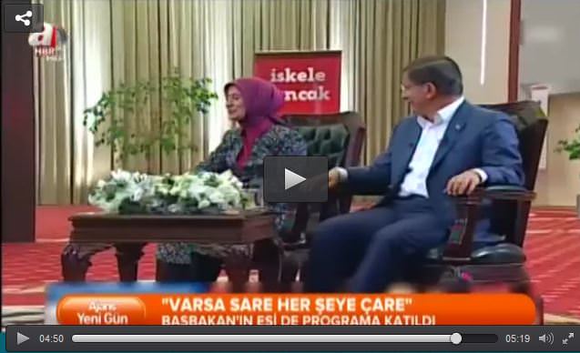 Davutoğlu çiftinden bir ilk - 1
