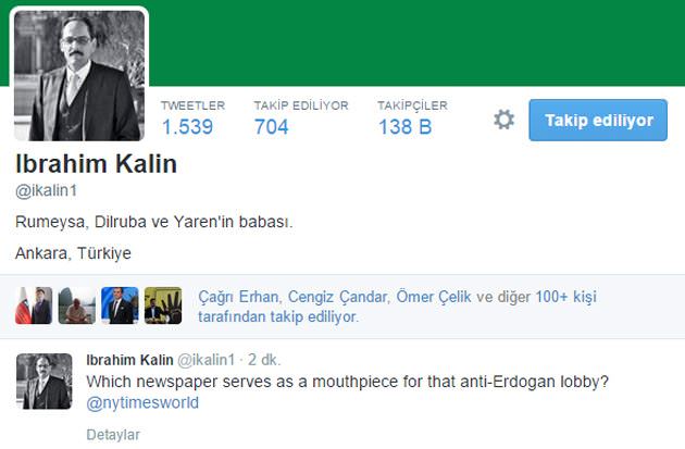 İbrahim Kalın'dan New York Times'a kapak olacak yanıt - 1