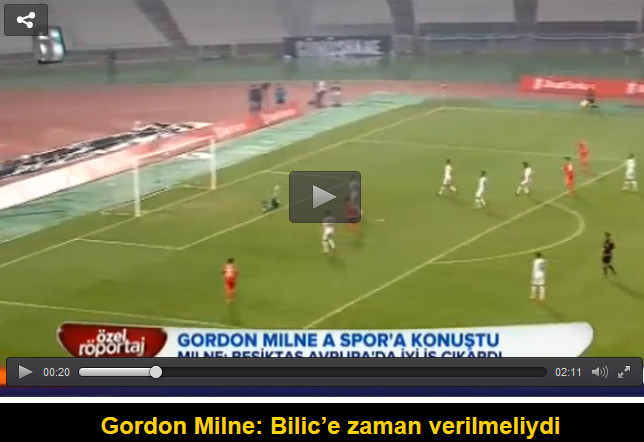 Gordon Milne: Bilic’e zaman verilmeliydi